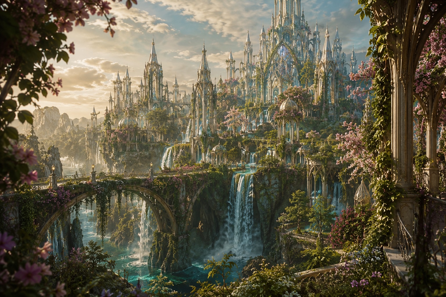  The Seelie Court of Spring. House Florindral. Realm Veranthia.