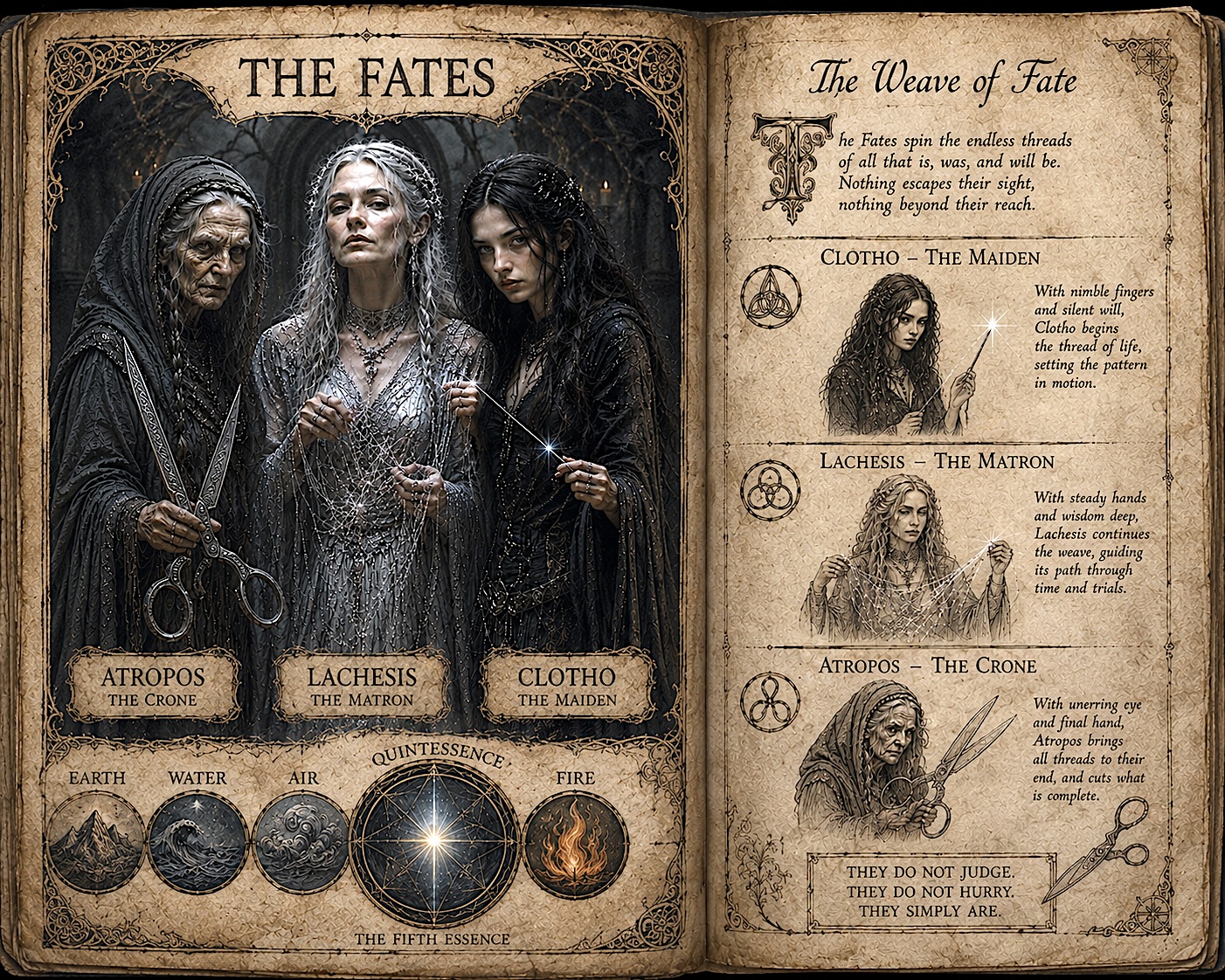 The Fates - The Moirai