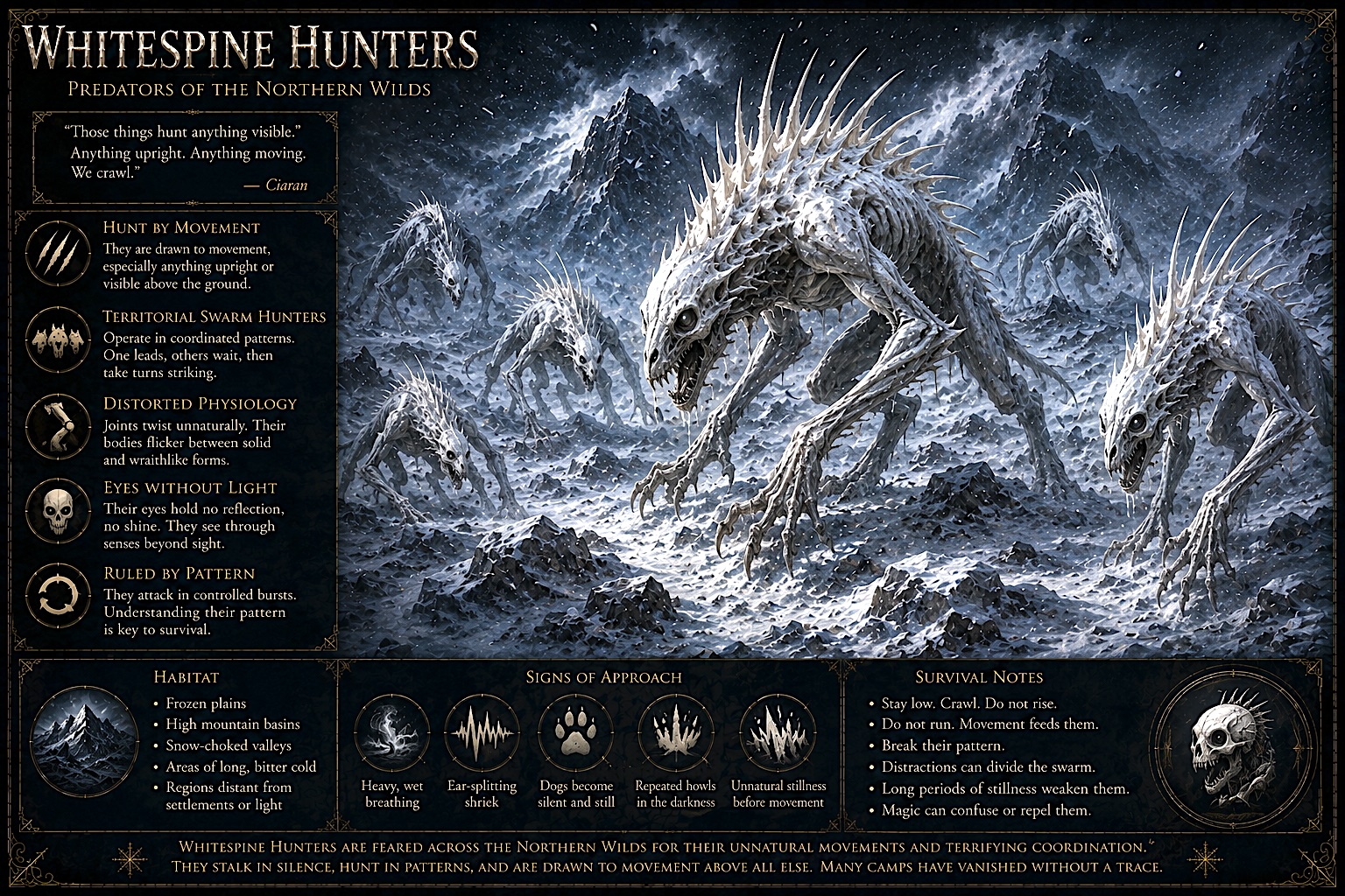 Whitespine Hunters